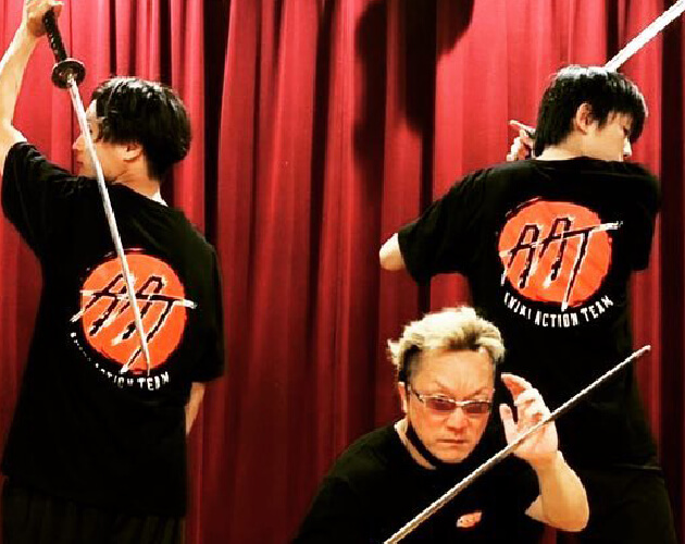 AAT殺陣教室 & ChumbaLaction
